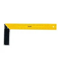 Угольник металлический 350 мм, желтый, "Maximum" (Максимум) MX 46610